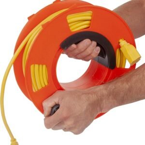 Bayco KW-110 Cord Reel, Orange