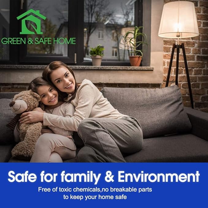 Energetic 24 Pack LED Light Bulbs 60 Watt Equivalent, A19 Warm White 3000K, E26 Base, Non-Dimmable, 8W 760lm, ETL Listed - Image 6