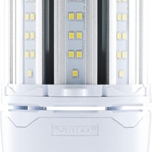 Satco S49394 Hi-Pro High Lumen LED Corncob Light Bulb, HID Replacement, 54 Watts, White