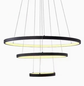 Contemporary Chandelier Pendant Light with Luxury Finish and Remote Control Features