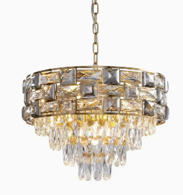 Star Hotel Guest Room Crystal Ceiling Light (Bulk Supply/Unified Specification)
