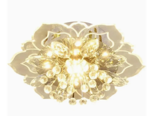 High-End Club Cigar Bar Crystal Ceiling Light (Custom Material/Smoke & Dirt Resistant)